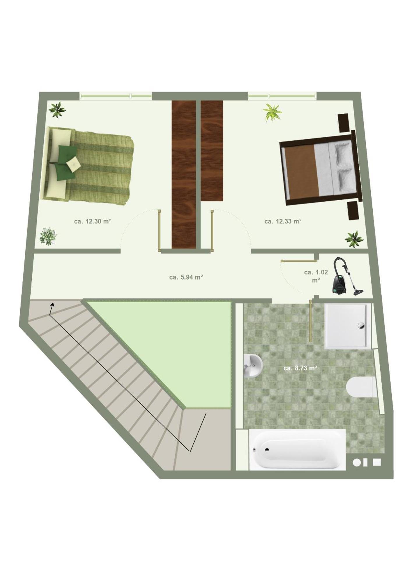 Schoene Gartenwohnung Im Seenland Apartment *